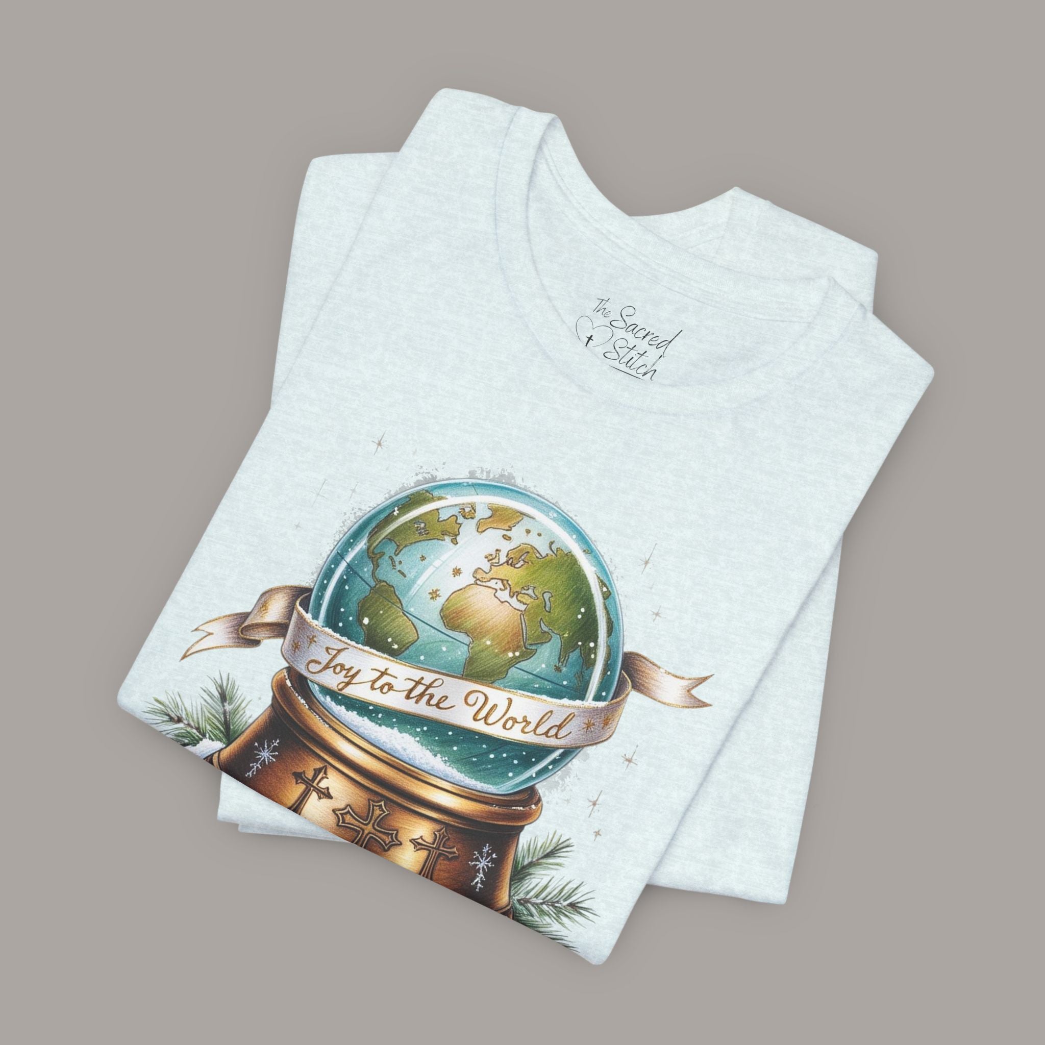Joy To The World Globe Tee