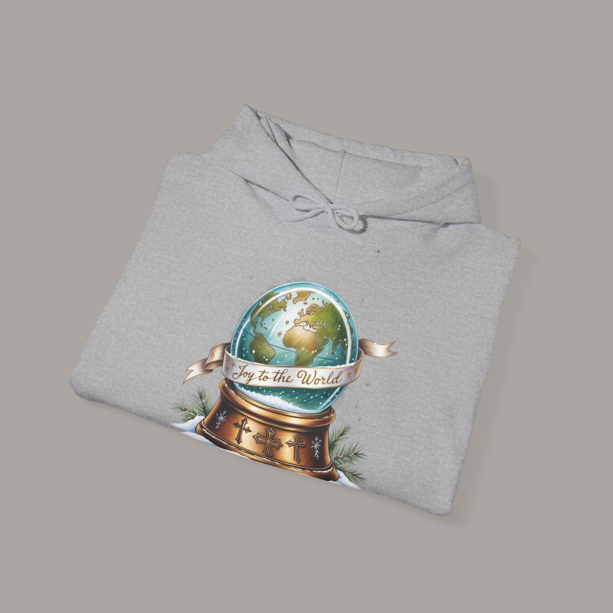 Joy To The World Globe Hoodie