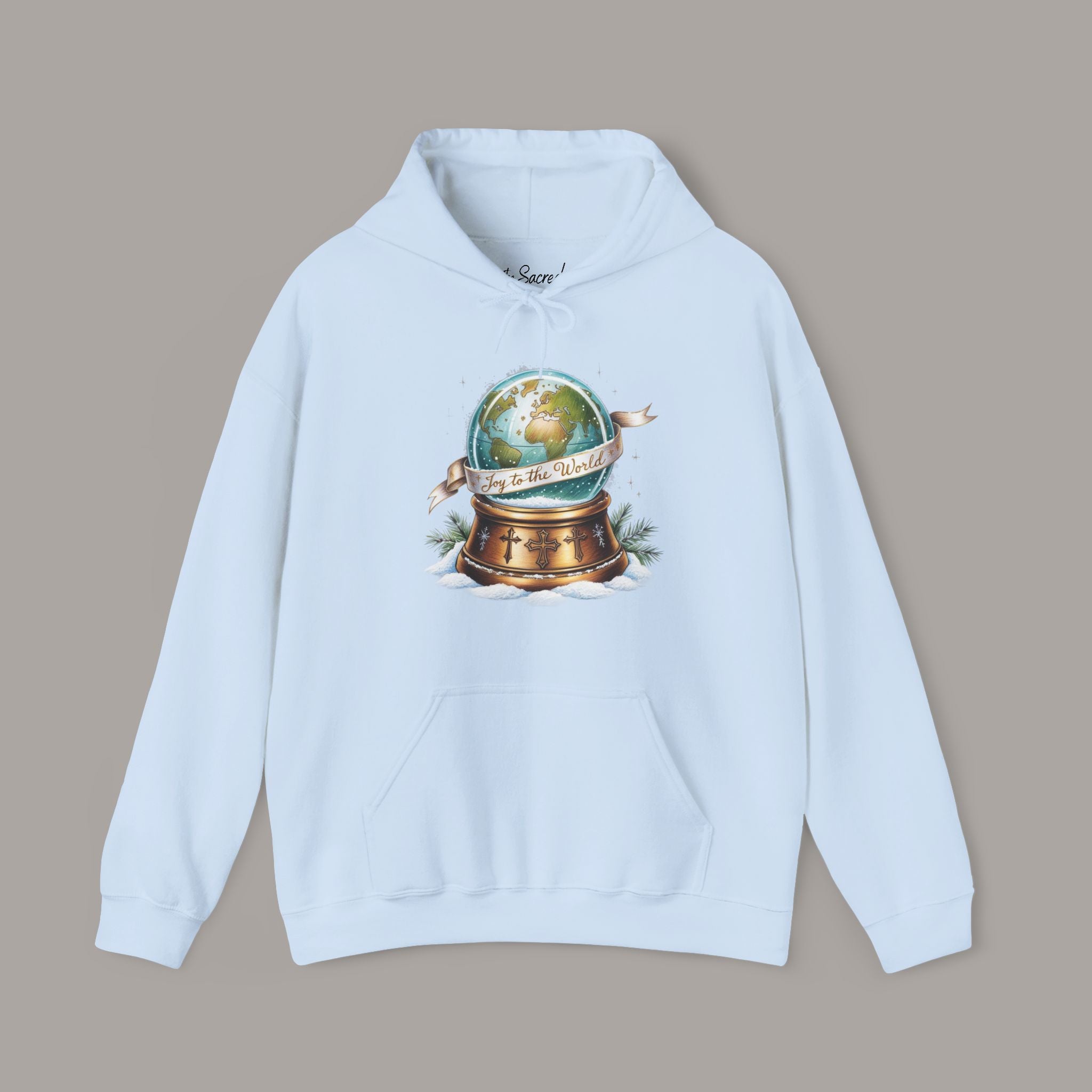 Joy To The World Globe Hoodie
