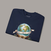 Joy To The World Globe Crewneck Sweatshirt