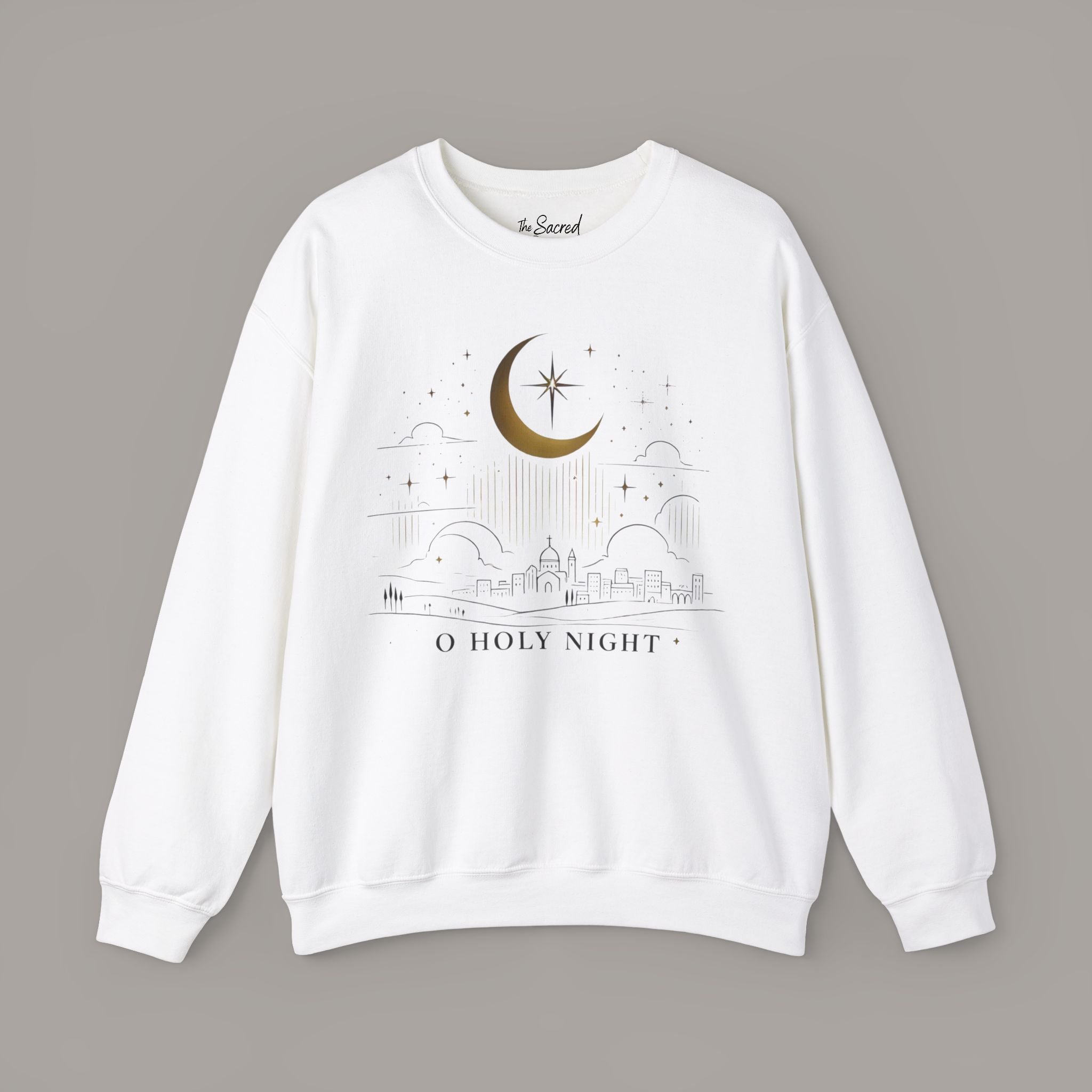 O Holy Night Crewneck Sweatshirt
