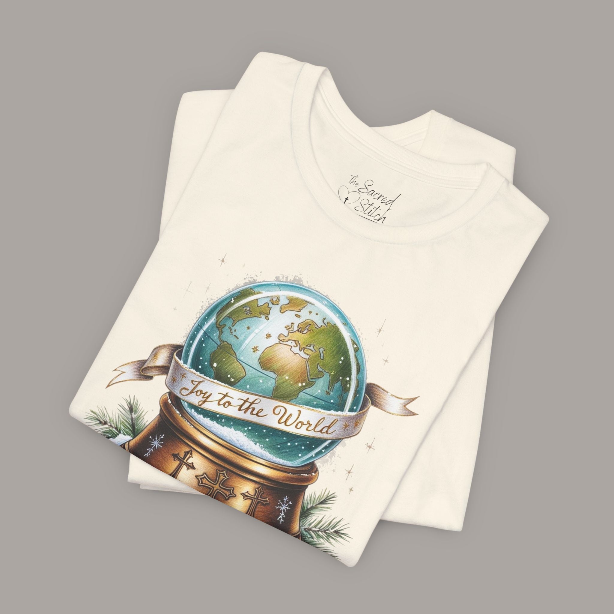 Joy To The World Globe Tee
