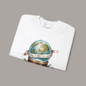 Joy To The World Globe Crewneck Sweatshirt