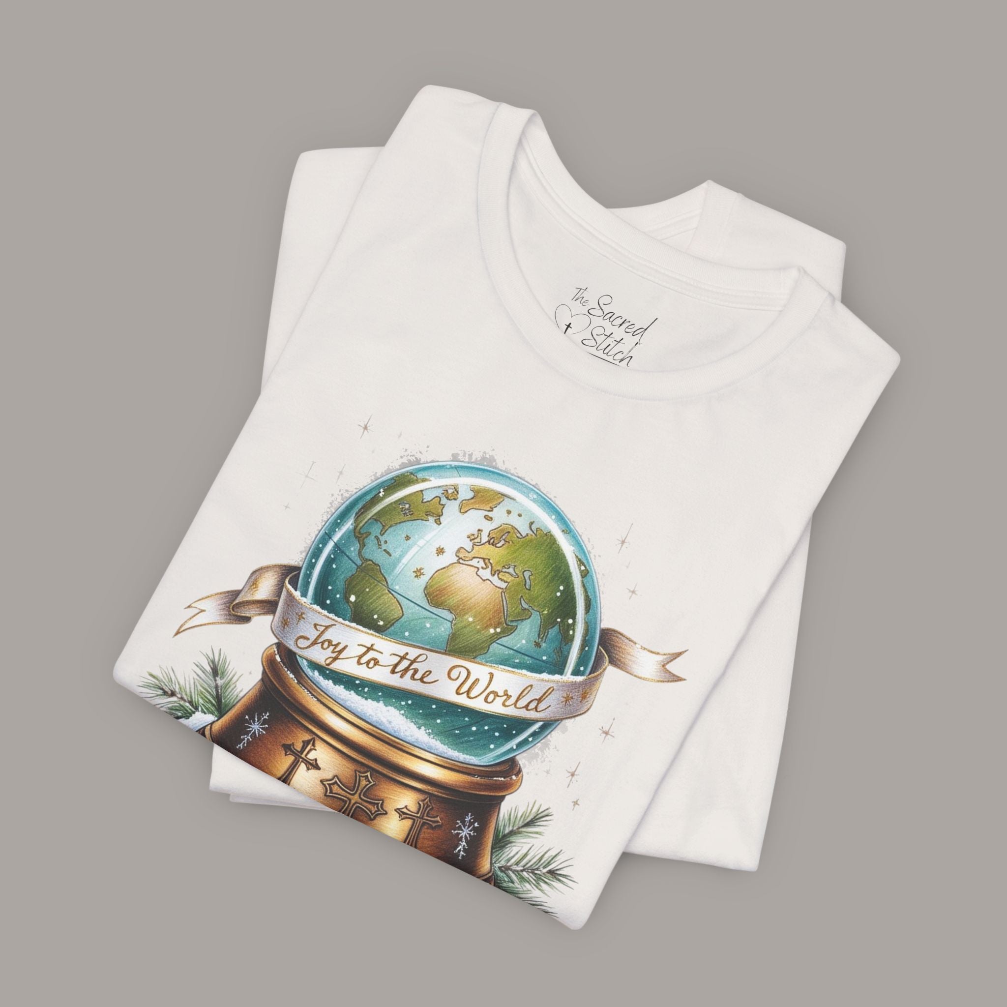 Joy To The World Globe Tee