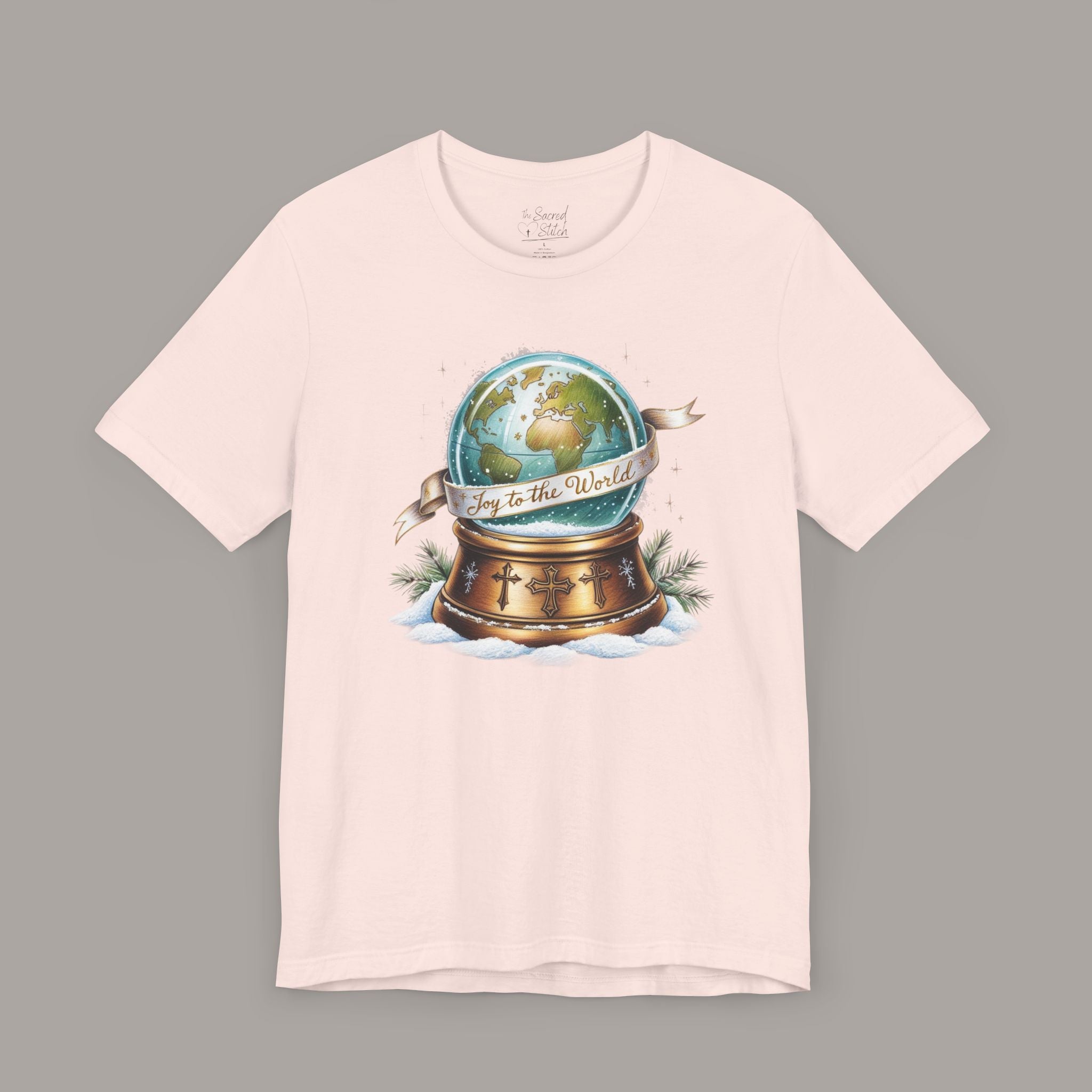 Joy To The World Globe Tee