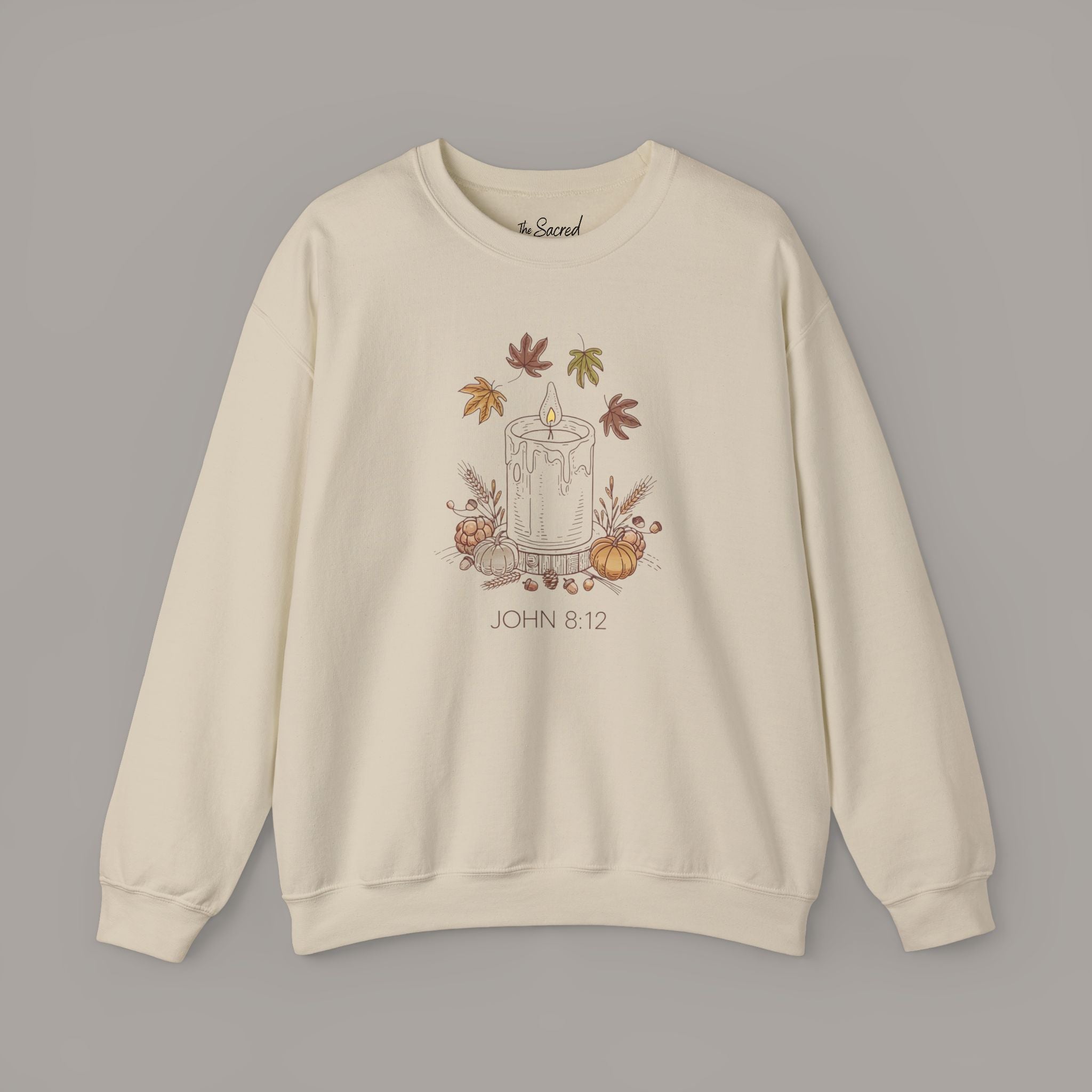John 8:12 Crewneck Sweatshirt