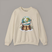 Joy To The World Globe Crewneck Sweatshirt