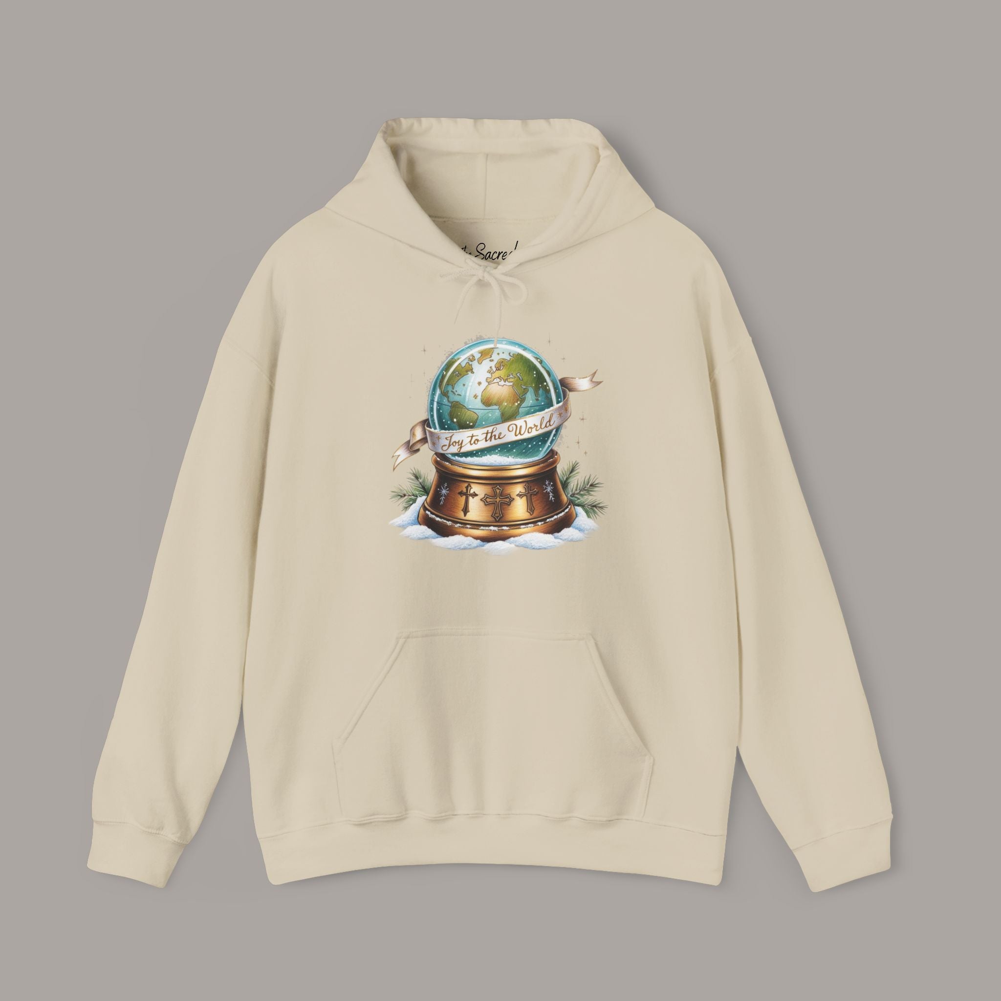 Joy To The World Globe Hoodie