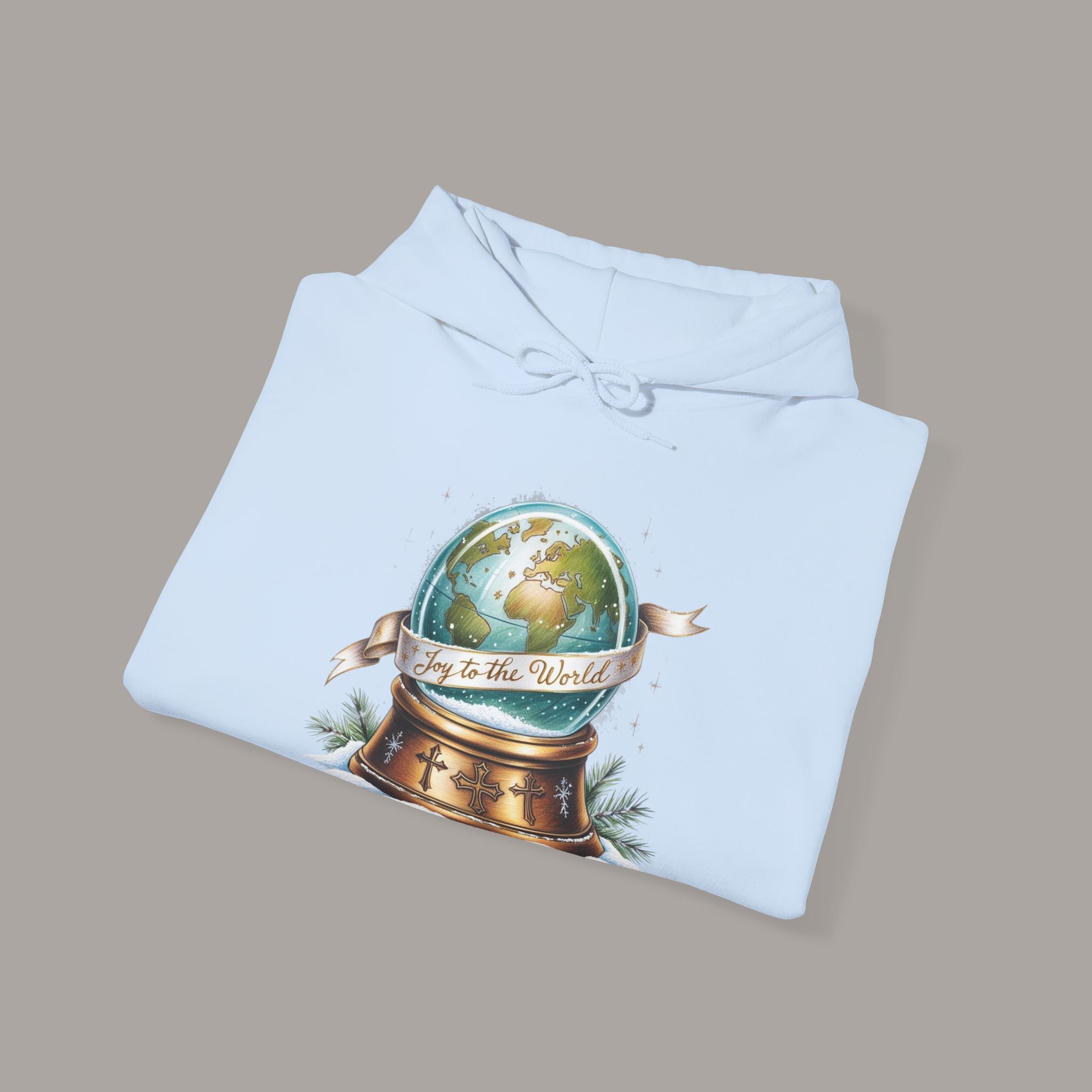 Joy To The World Globe Hoodie