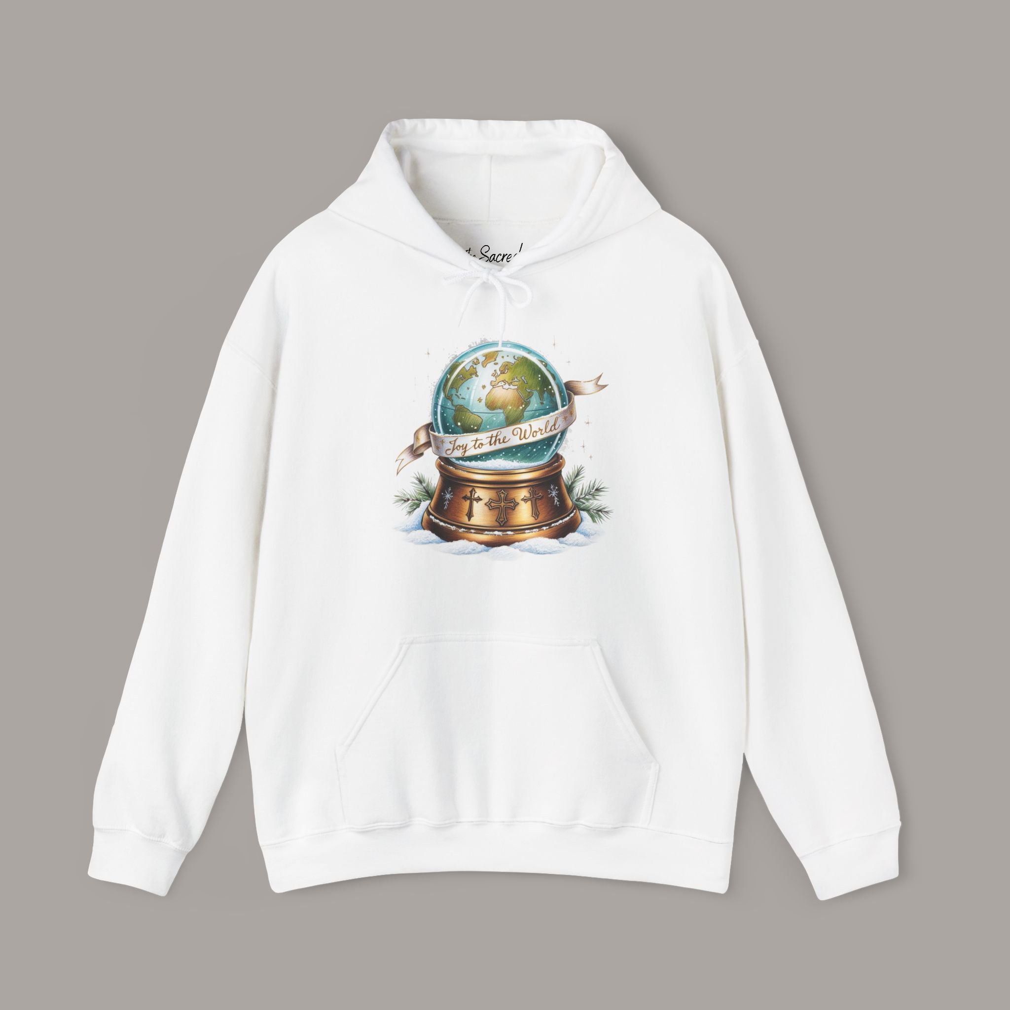 Joy To The World Globe Hoodie