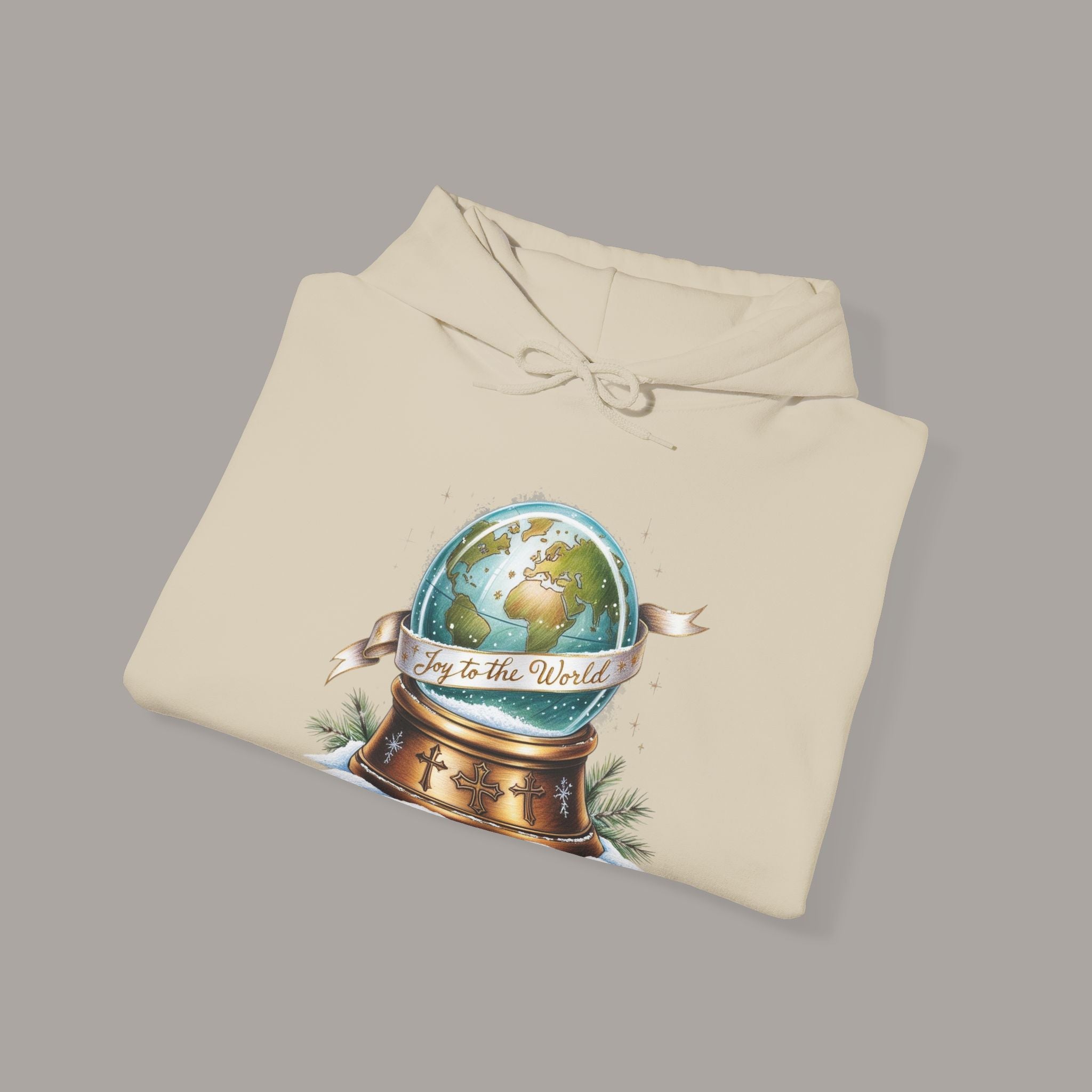 Joy To The World Globe Hoodie