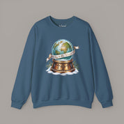Joy To The World Globe Crewneck Sweatshirt