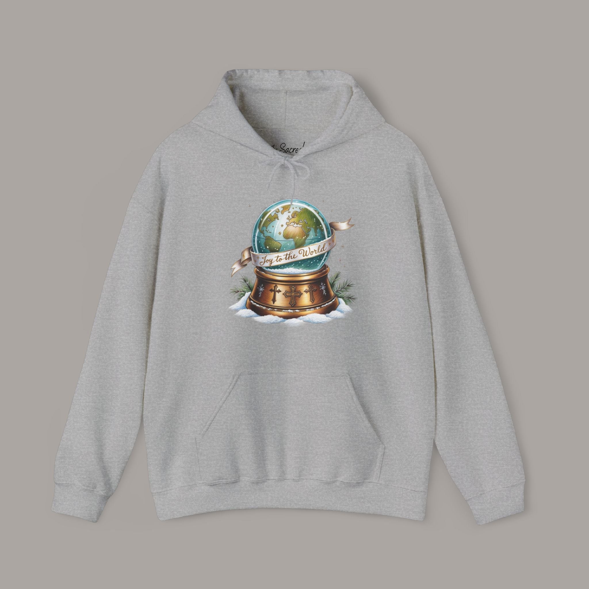 Joy To The World Globe Hoodie
